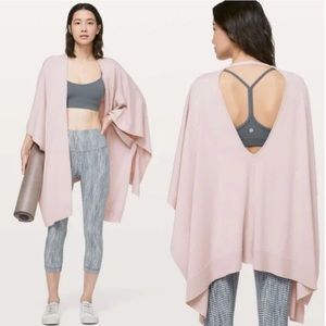 Lululemon waterfall wrap sweater. Free to coast wrap